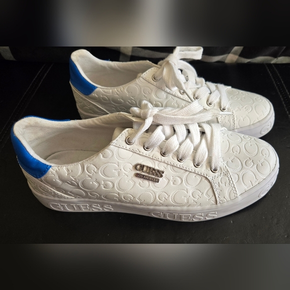 Guess Los Angeles Women's White Blue G Logo - Picture 4 of 8